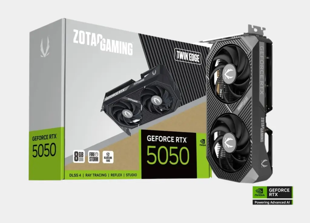 ZOTAC GAMING GeForce RTX 5050 Twin Edge