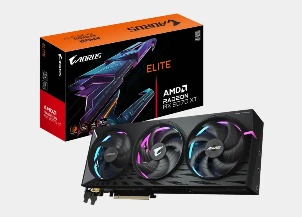 [9VR907XTAE-00-G10] AORUS Radeon™ RX 9070 XT ELITE 16G 