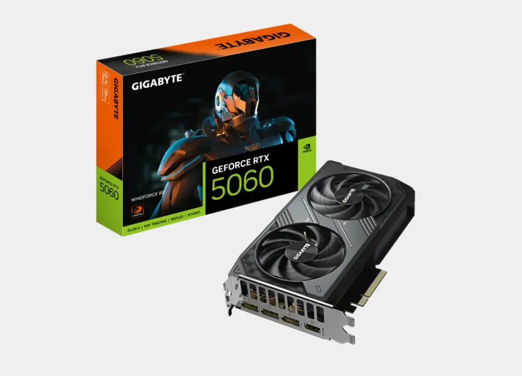 GIGABYTE GeForce RTX™ 5060 WINDFORCE 8G 