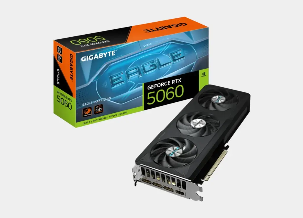 [9VN5060EXO-00-G10] GIGABYTE GeForce RTX™ 5060 EAGLE MAX OC 8G