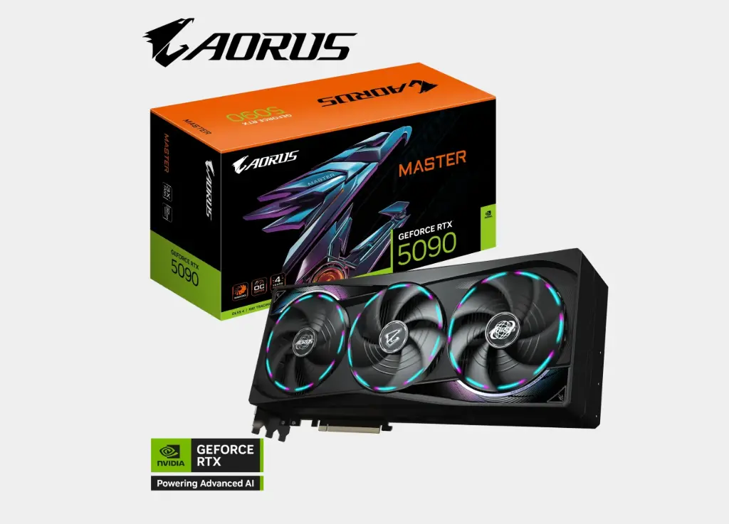 [GV-N5090AORUS M-32GD] AORUS GeForce RTX™ 5090 MASTER 32G 
