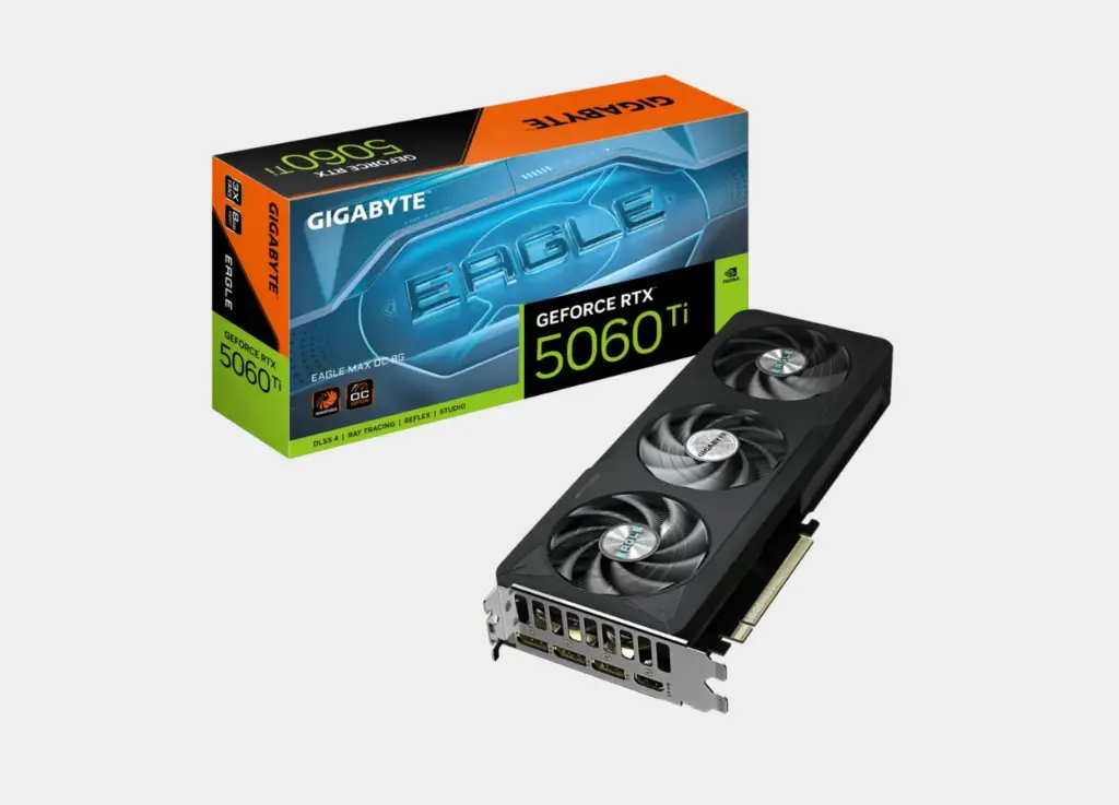 GIGABYTE GeForce RTX 5060 Ti Eagle Max GDDR7 OC Graphic Card (8GB VRAM)