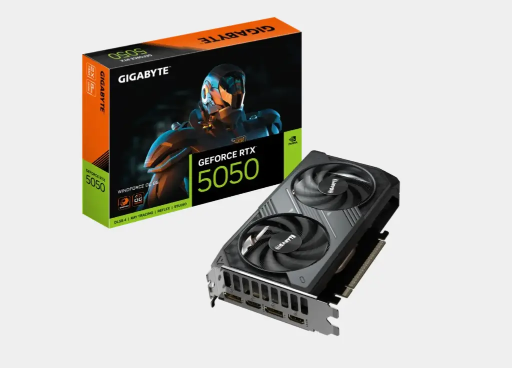 GIGABYTE GeForce RTX™ 5050 WINDFORCE OC 8G