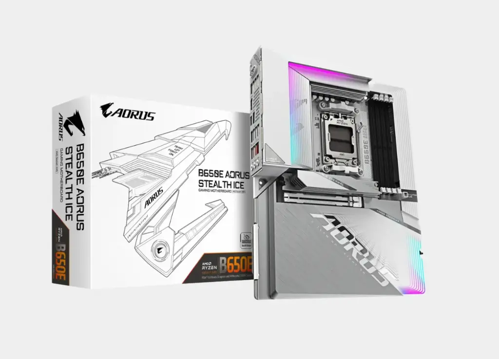 GIGABYTE B650E AORUS STEALTH ICE