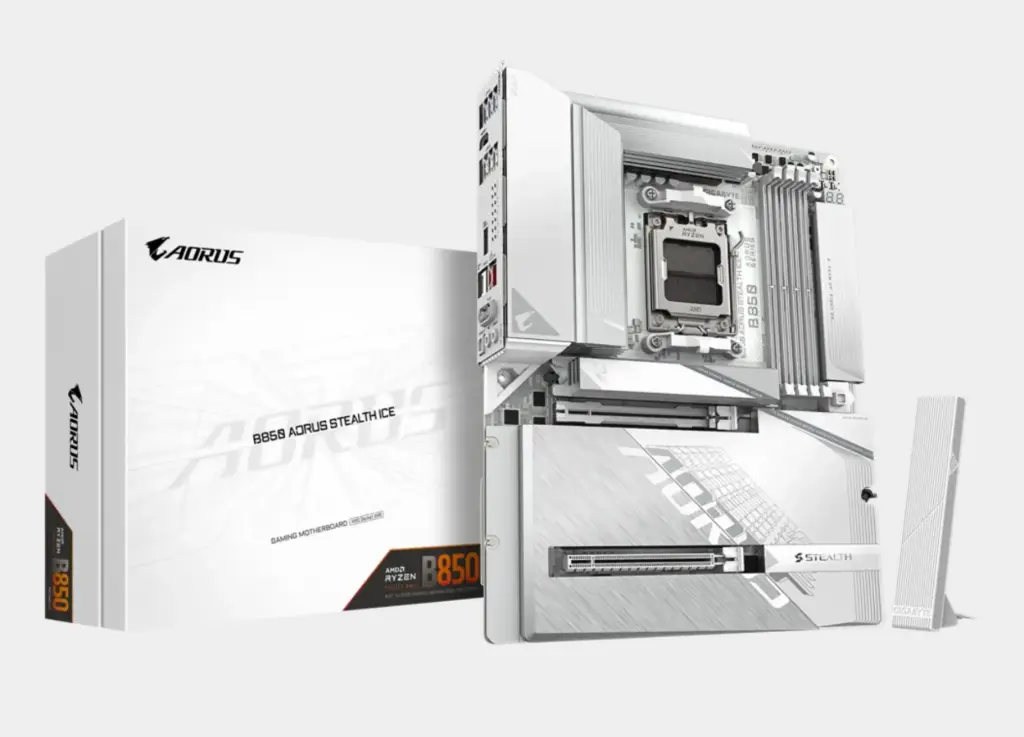 GIGABYTE B850 AORUS STEALTH ICE 