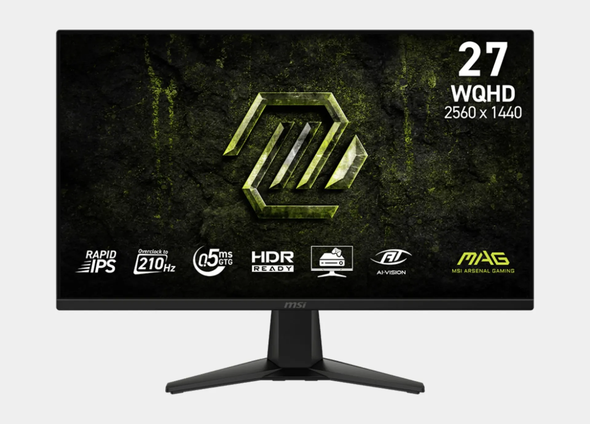 MSI MAG 275QF E21 " WQHD 27-inch 210Hz Gaming Monitor