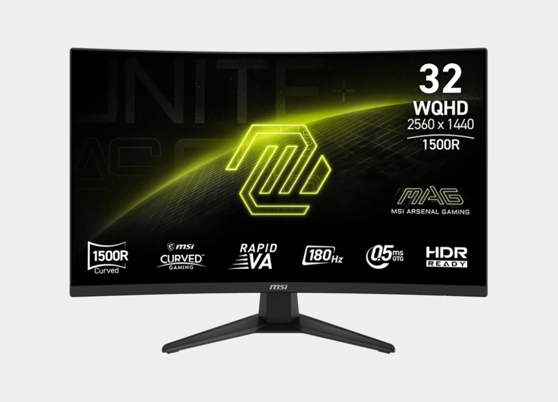 MSI MAG 321CQF E18 " WQHD 32-inch 180Hz Gaming Monitor