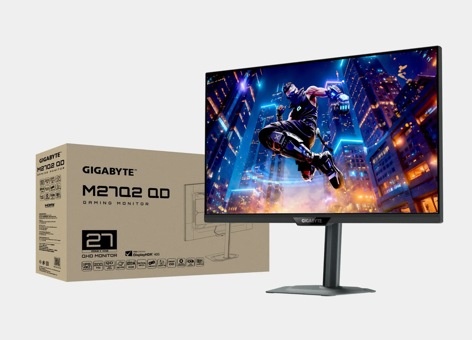 GIGABYTE M27Q2 QD 27 SS IPS 200Hz Gaming Monitor