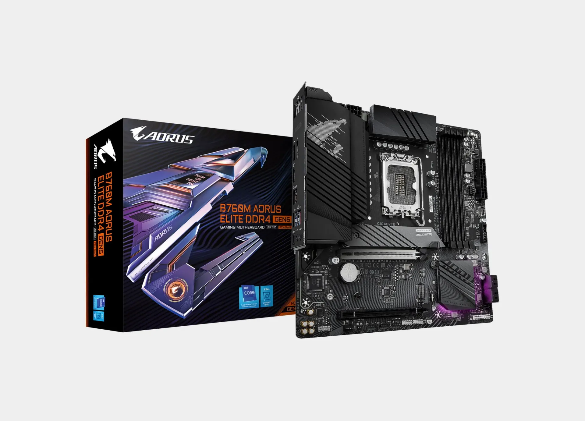 [9MB76ME45-00-G10] GIGABYTE B760M AORUS ELITE DDR4 GEN5 1.0