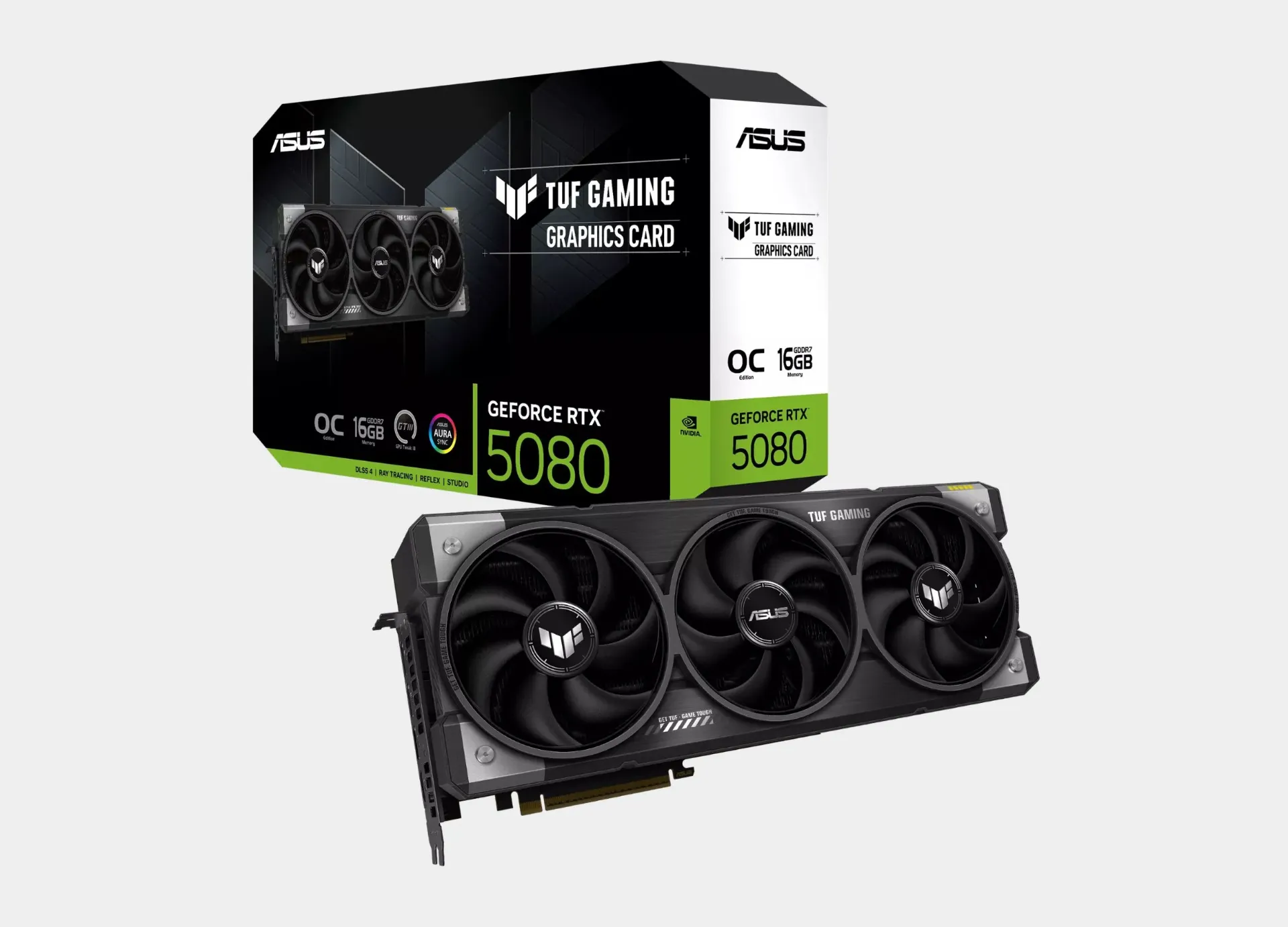 [90YV0M30-M0NA00] ASUS TUF Gaming GeForce RTX™ 5080 16GB GDDR7 OC Edition