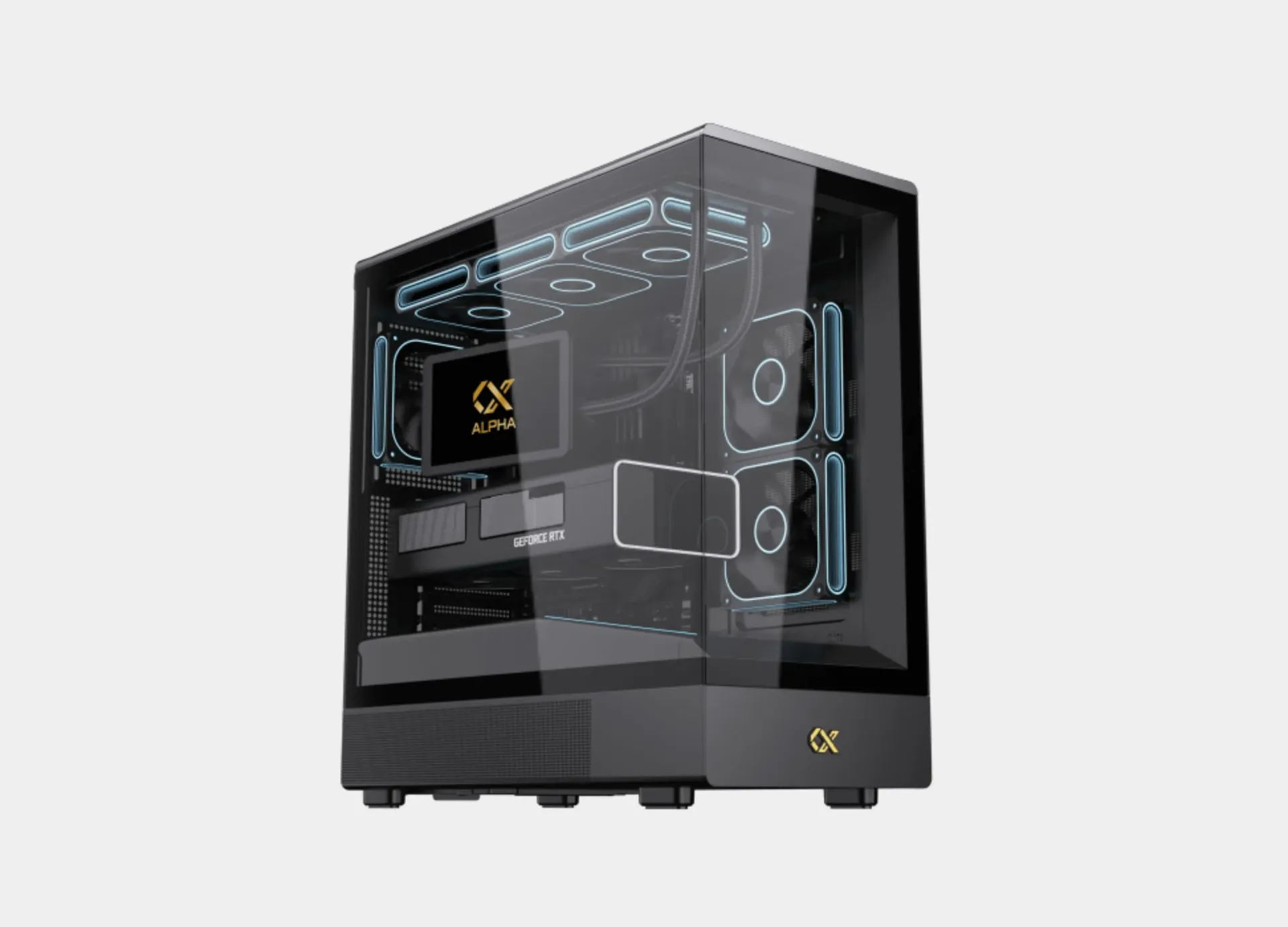 Xigmatek Sun 5 Fan Argb PWM Super Tower Case