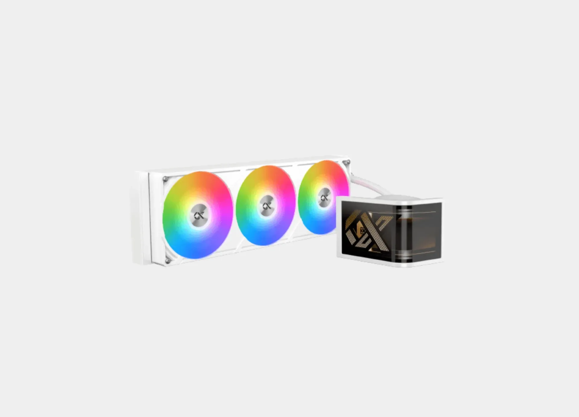 Xigmatek Connect Ultra 360 Arctic Argb Magnetic Curved OLED 6.8 Inch Full HD Plus AMOLED Flexible Screen Aio Liquid Cpu Cooler