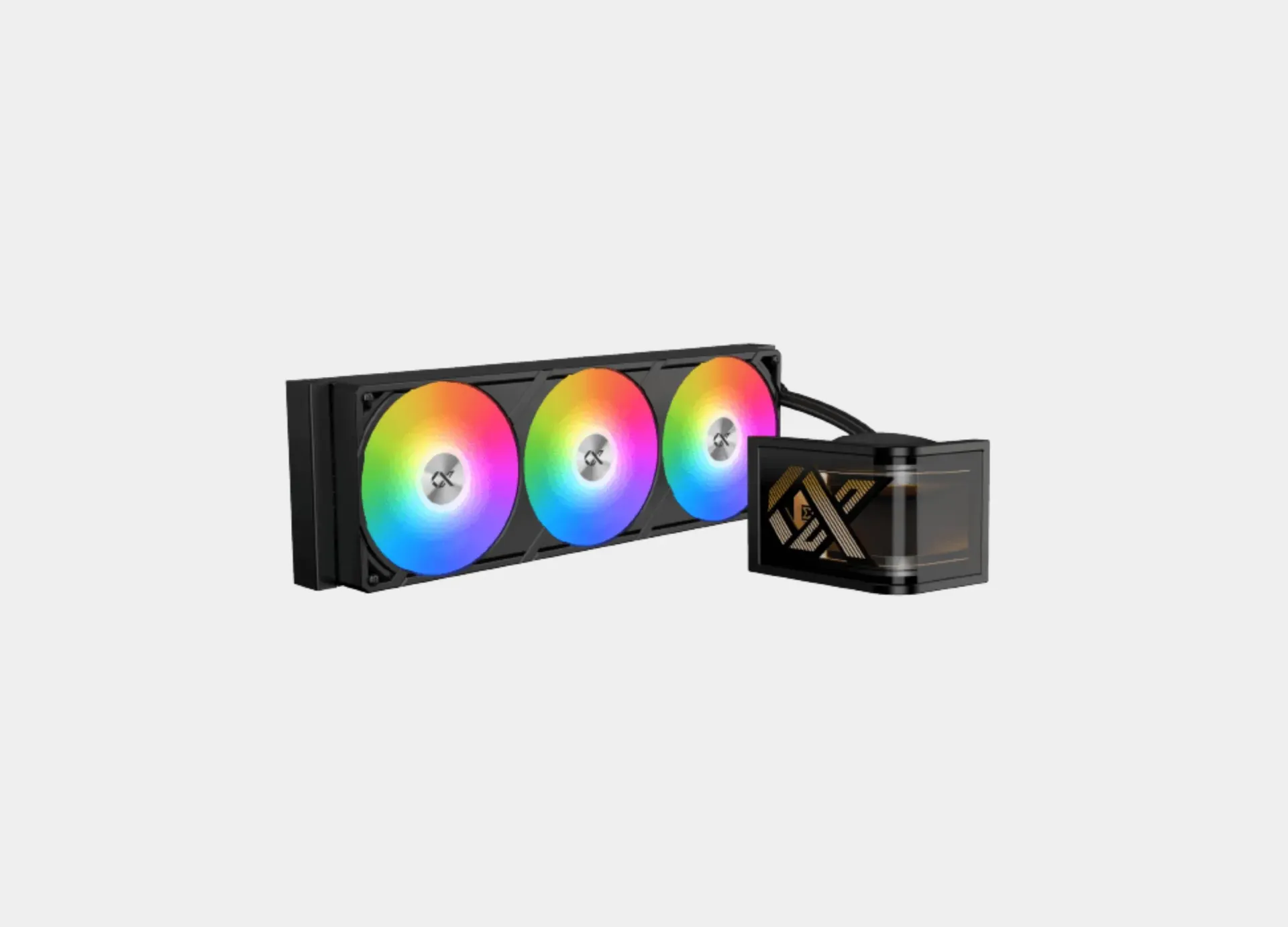 Xigmatek Connect Ultra 360 ARGB Magnetic Curved OLED 6.8 Inch Full HD Plus AMOLED Flexible Screen AIO Liquid CPU Cooler