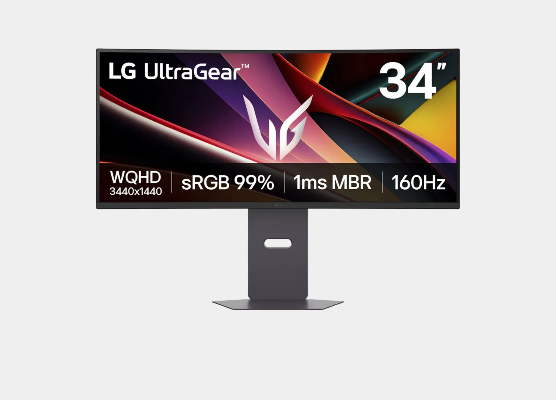LG 34 UltraGear Curved Gaming Monitor 34G600A WQHD VA 160Hz