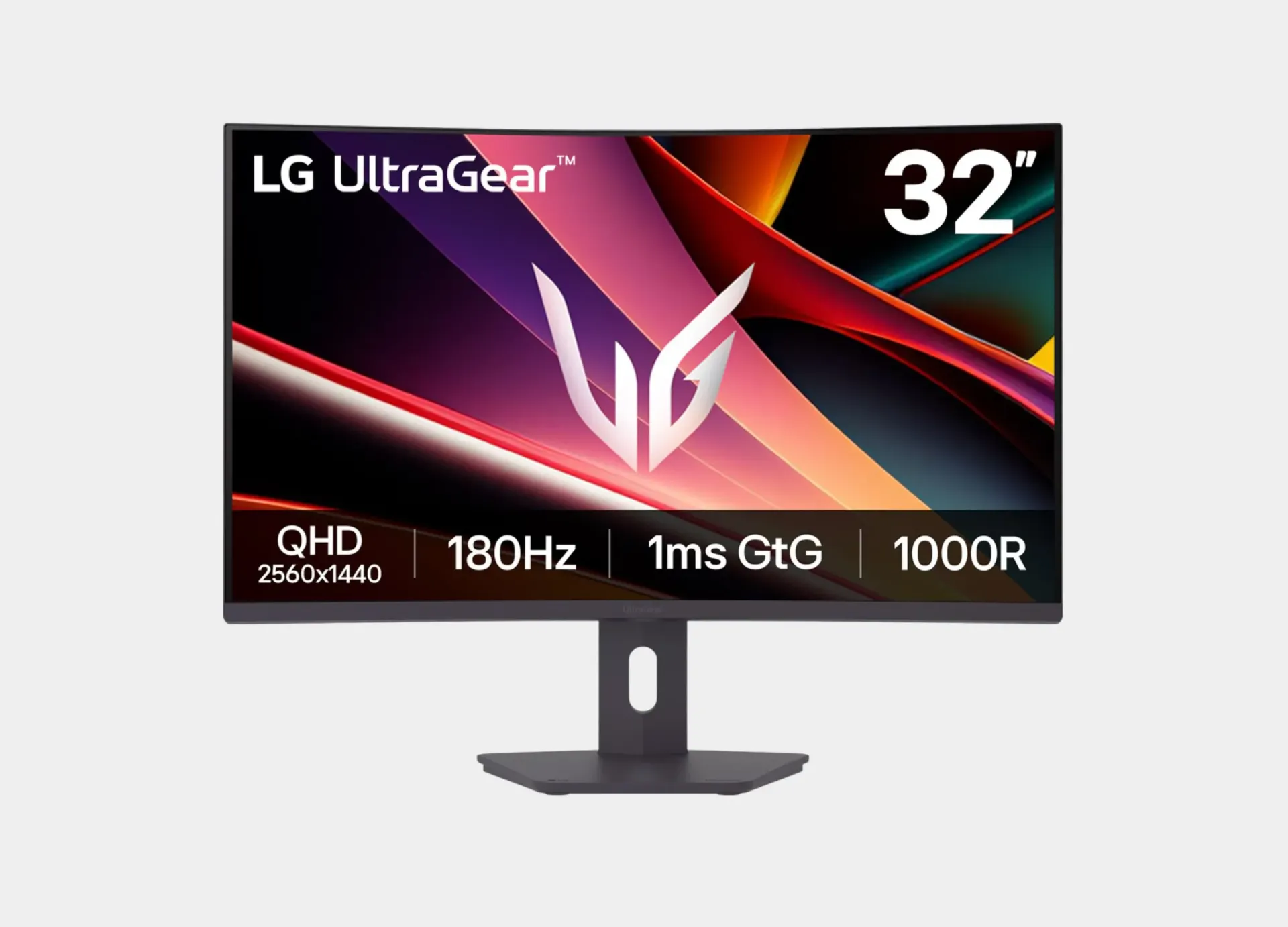 LG 32 UltraGear Curved Gaming Monitor 32G600A QHD VA 180Hz
