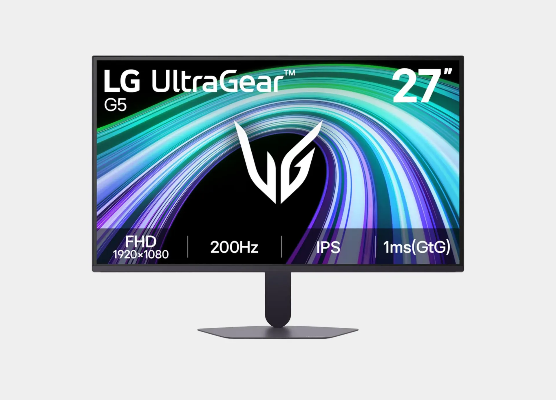 LG 27 UltraGear G5 Gaming Monitor 27G523B FHD IPS 200Hz