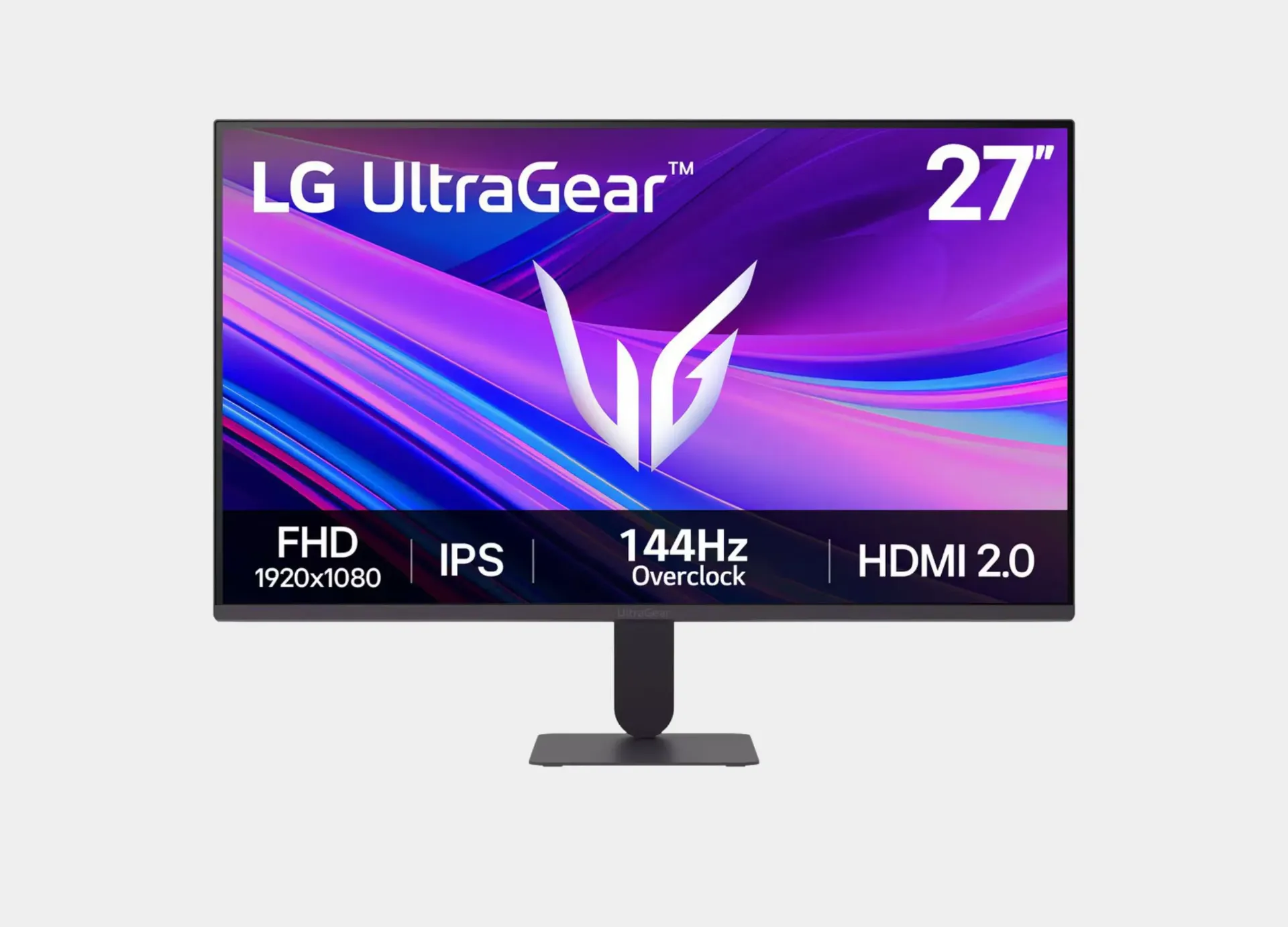 LG 27 UltraGear Gaming Monitor 27G411B FHD IPS 144Hz