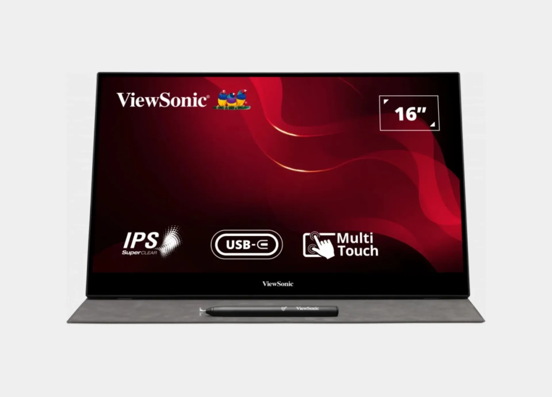 ViewSonic TD1655 USB-C Multi-Touch Portable Monitor