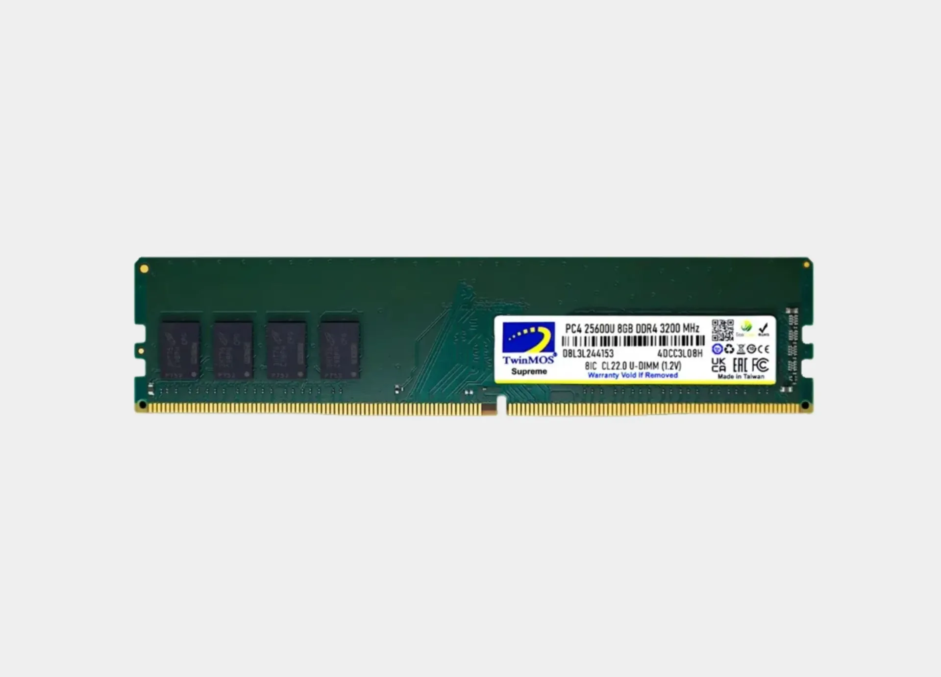 TwinMOS 16GB 3200MHz CL16 DDR4