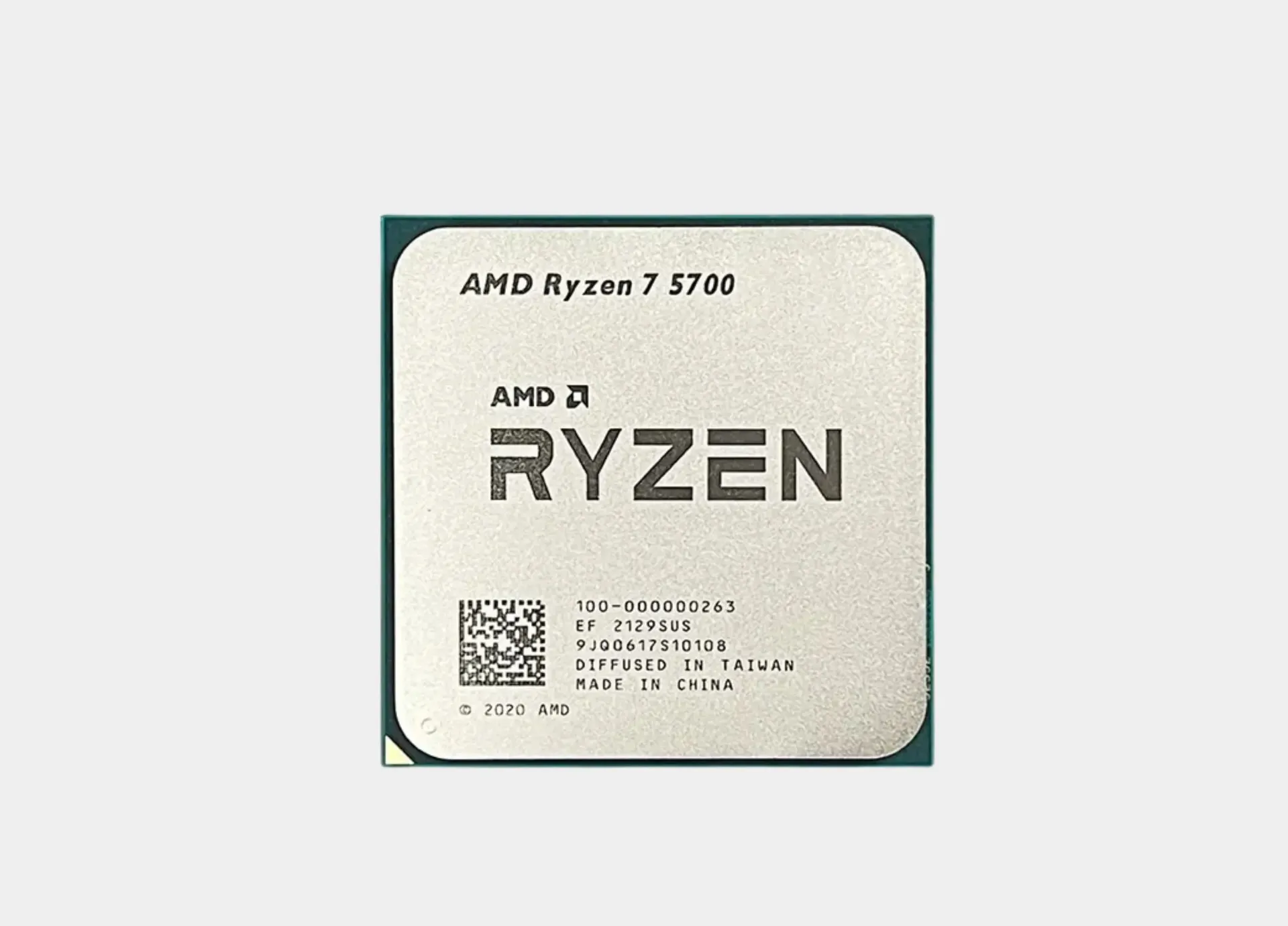 [100-000000743] AMD Ryzen 7 5700 Tray CPU
