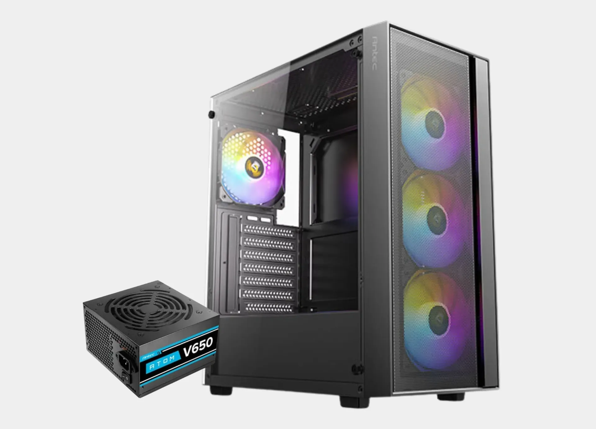 [Ax65-V650] Antec AX65 Mid-Tower Gaming Case + PSU Antec Atom V650