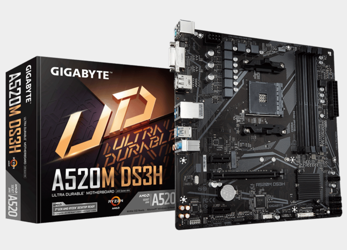 GIGABYTE A520M DS3H