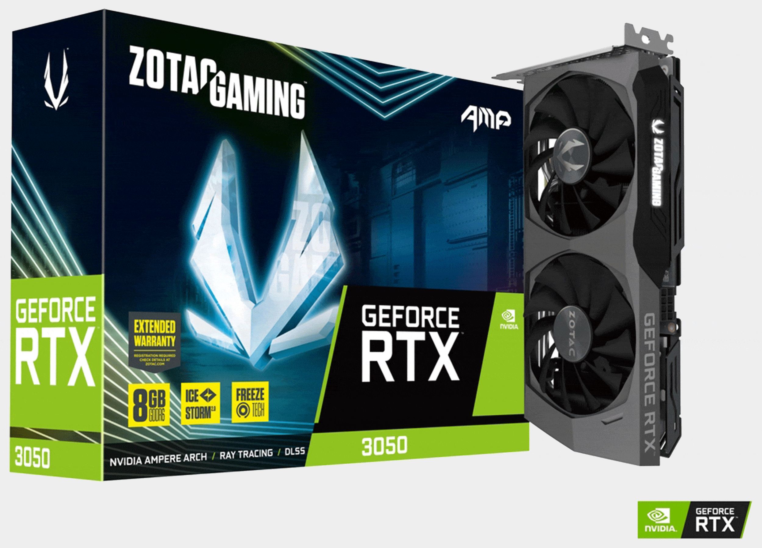 ZOTAC GAMING RTX 3050 AMP 8GB GDDR6