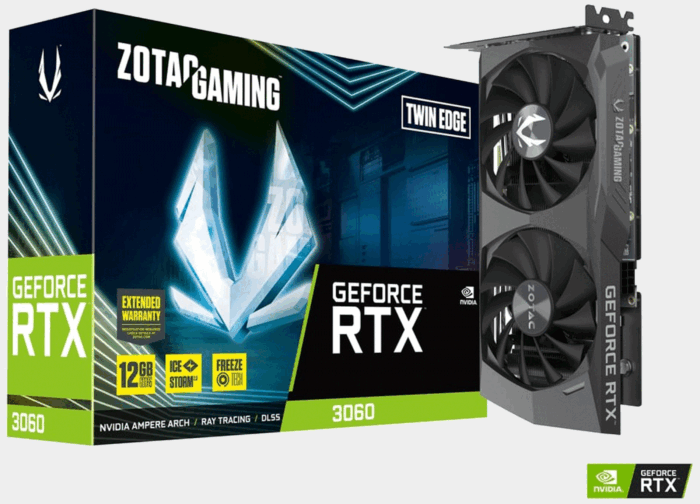 ZOTAC GAMING RTX 3060 Twin Edge 12GB GDDR6