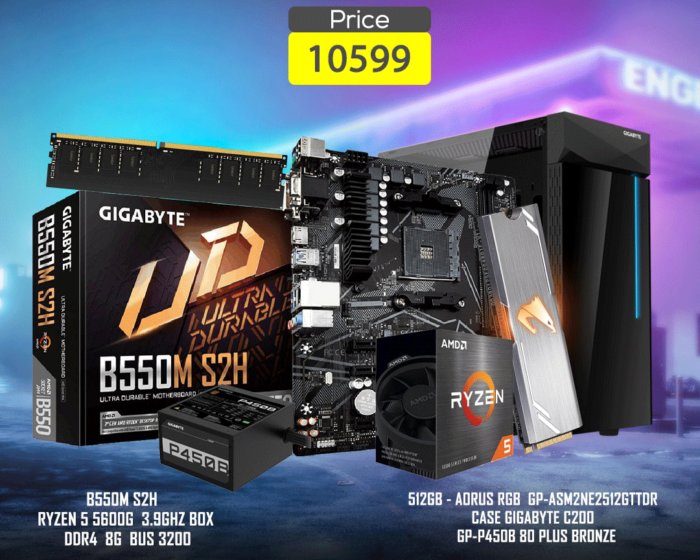 Economical Bundle based B550M S2H
