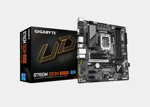 [9MB76MS55-00-G10] GIGABYTE B760M DS3H GEN5  