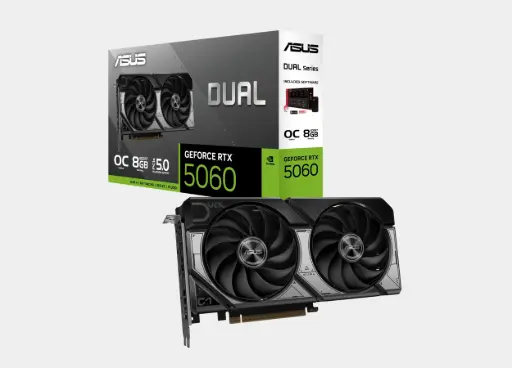 [90YV0N12-M0NA00] ASUS Dual GeForce RTX™ 5060 OC 8GB GDDR7