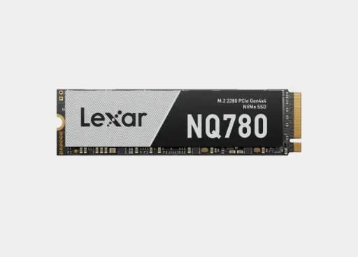 [LNQ780X001T-RNNNU] Lexar® NQ780 1TB M.2 2280 PCIe Gen 4x4 NVMe SSD