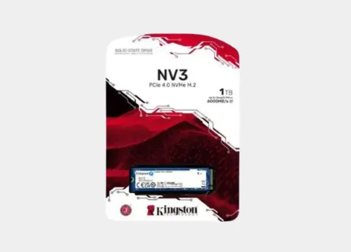 [SNV3S/1000G] Kingston NV3 1TB NVMe PCIe Gen 4.0 SSD