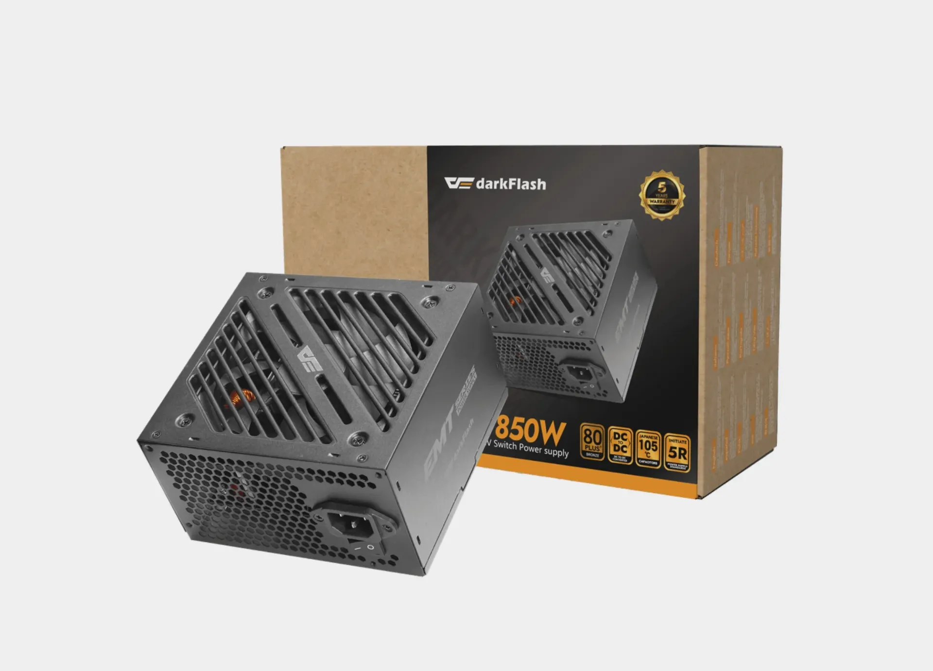 DarkFlash 850W SWITCH POWER SUPPLY 80+ BRONZE